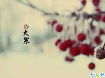 2020最新大寒句子帶圖片 大寒祝福語(yǔ)經(jīng)典一句話3
