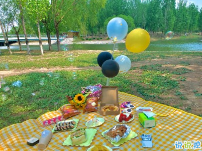 春游野炊的說說帶圖片 適合周野餐發(fā)朋友圈的句子15