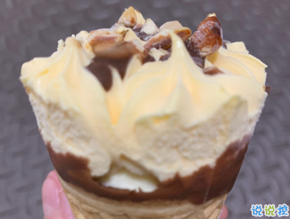 夏天冰淇淋文案配圖 吃冰淇淋雪糕的朋友圈說說8