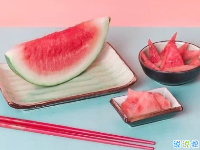 曬西瓜的句子簡短帶圖片 夏天關于西瓜的說說11