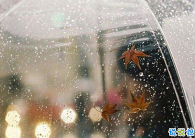 下雨天浪漫文案 雨天浪漫唯美說(shuō)說(shuō)帶圖片9