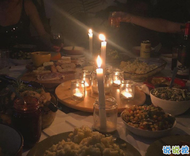 感悟愛情的句子傷感帶圖片 陰沉天空中有一小束照著你的陽光8