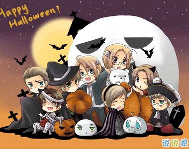 萬圣節(jié)發(fā)朋友圈帶圖片的可愛文案 今天我是個可愛的機靈鬼7