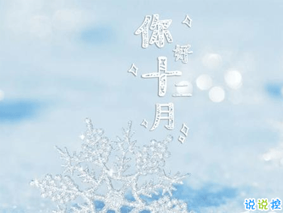 2020十一月再見(jiàn)十二月你好的心情說(shuō)說(shuō) 寫(xiě)給十二月的走心文案2