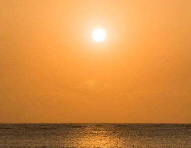 溫柔唯美的日落句子帶圖片 私奔嗎在太陽落山前6