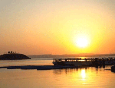 溫柔唯美的日落句子帶圖片 私奔嗎在太陽落山前14