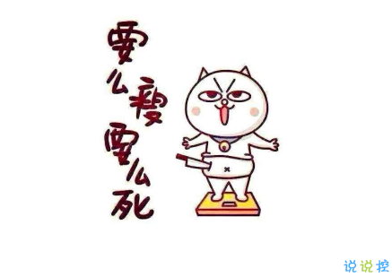 刺激你減肥的勵(lì)志短句 減肥時(shí)可做座右銘的句子2