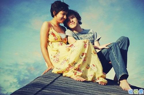 甜蜜而又單純的愛情的句子和圖片 青梅竹馬兩小無猜15