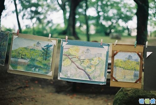 唯美簡單的英文說說帶圖片 世人萬千種浮云莫去求11