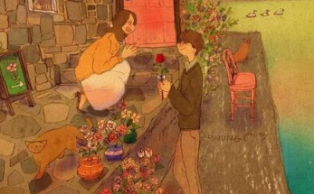 關于一輩子的愛情甜蜜說說配圖 我會讓我的愛陪你慢慢的老去15