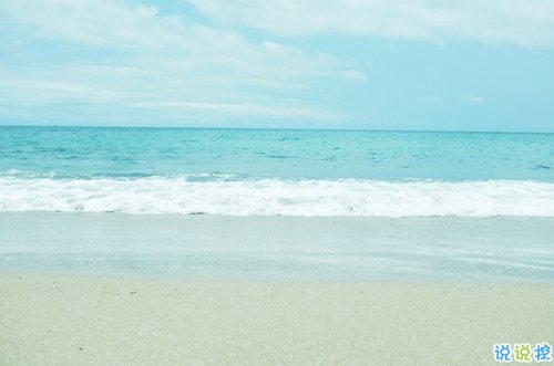 一句話暖人心的唯美愛情說說 超級好聽的微信情話合集帶圖片6