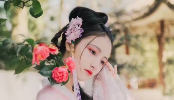 唯美仙氣十足的古風詩詞說說帶圖片6