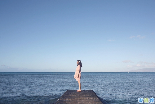 戀愛中只有自己知道的小情緒句子帶圖片 我見過銀河但我仍只愛你這一顆星14