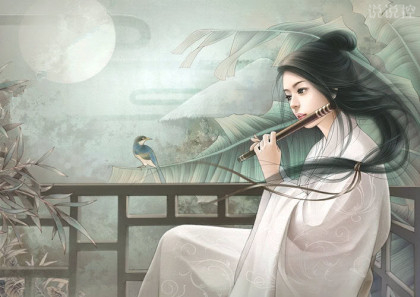 古風(fēng)說說圖片大全：天涯海角有窮時(shí)，只有相思無盡處