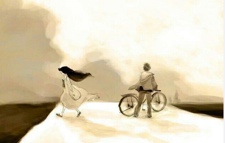 愛情治愈系文字說說加配圖2018最新版 人潮擁擠你自然而然的牽起我的手8