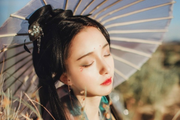 唯美仙氣十足的古風詩詞說說帶圖片10