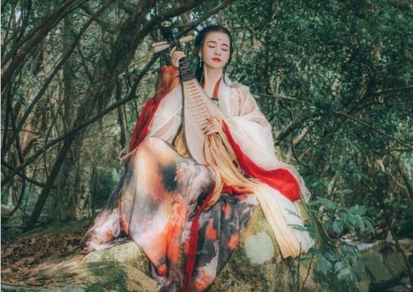 唯美仙氣十足的古風詩詞說說帶圖片11