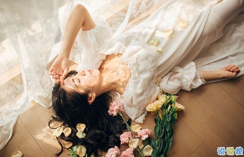 文字控唯美浪漫的句子美到讓人窒息帶圖片 惜處不問花何往5