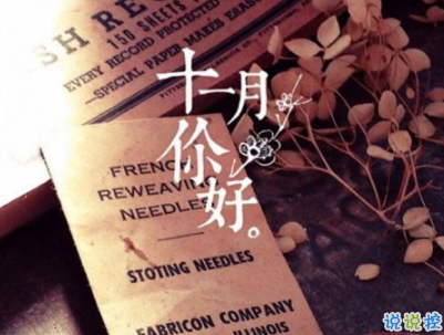 2018十月再見(jiàn)十一月你好勵(lì)志說(shuō)說(shuō)大全 最新十一月微信早安說(shuō)說(shuō)15