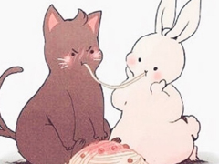 很甜的愛情說說配圖：小學(xué)時(shí)，想和喜歡的人同桌；初中時(shí)，想和喜歡的人同班