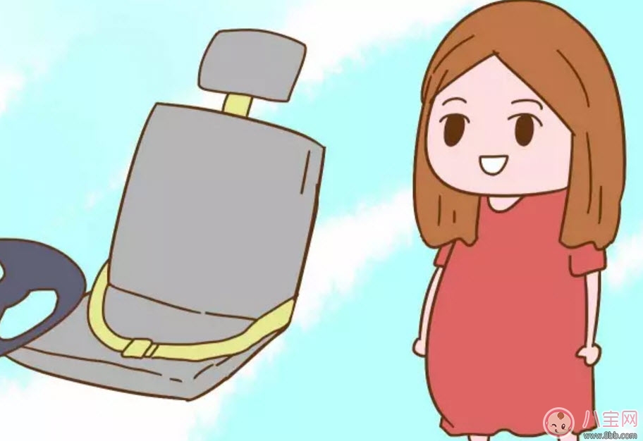 孕婦開車怎么系安全帶 孕婦安全帶正確系法。