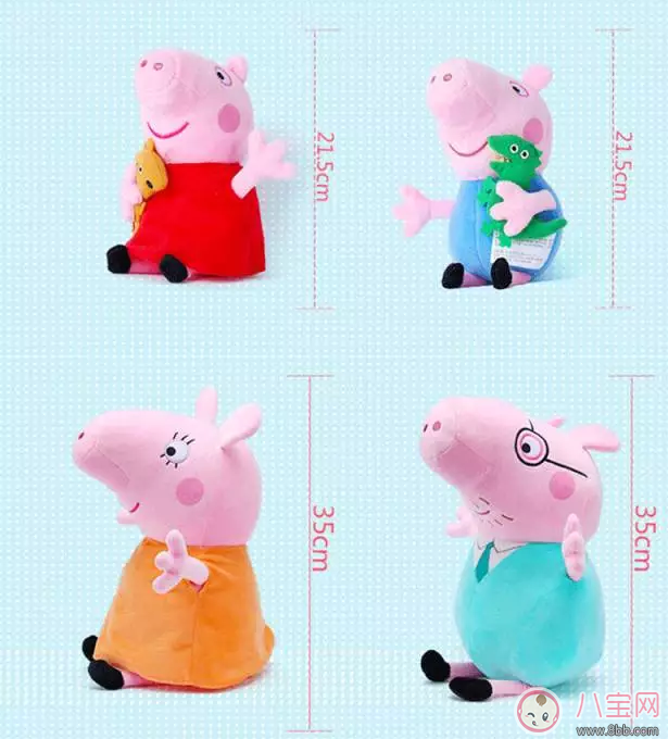 緩解寶寶入園焦慮 小豬佩奇玩偶安撫寶寶作用大