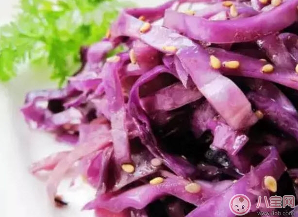 紫包菜孕婦可以生吃涼拌吃嗎 適合孕婦吃的紫甘藍涼拌菜有哪些