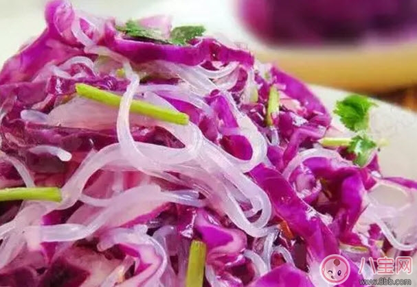 紫包菜孕婦可以生吃涼拌吃嗎 適合孕婦吃的紫甘藍涼拌菜有哪些