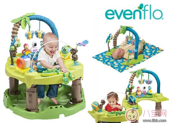 媽媽必備的帶娃神器 費(fèi)雪健身架游戲桌(外國(guó)人都在用的帶娃神器)