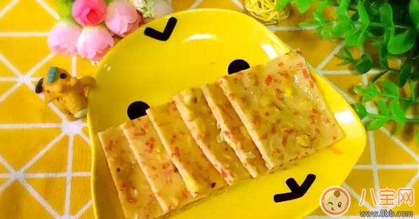 寶寶黃金營(yíng)養(yǎng)早餐 玉米胡蘿卜雞蛋餅