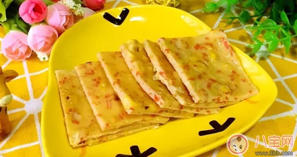 寶寶黃金營(yíng)養(yǎng)早餐 玉米胡蘿卜雞蛋餅