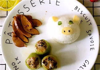 夏天沒食欲就吃降暑菜 寶寶輔食絲瓜釀肉