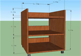 自制尿布臺 自己做的尿布臺(內(nèi)含尿布臺設計圖)