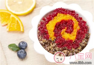 給寶寶輔食加點谷物 甜菜南瓜藜麥飯