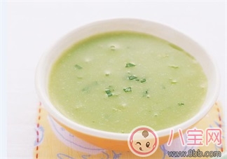 寶寶初期添加輔食食譜：油菜稀粥