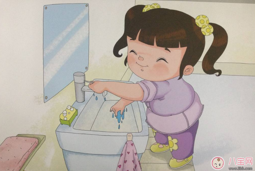 寶寶洗手有技巧 正確洗手病情遠離他