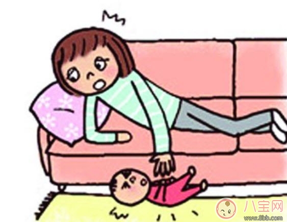 寶寶掉床后應(yīng)該注意什么 孩子掉床了怎么辦(不能馬上抱寶寶)