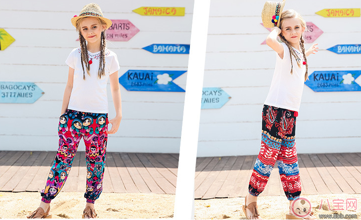 怎么給女兒打扮 2017夏天流行這樣穿
