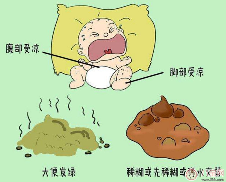 三個(gè)月寶寶拉肚子有泡沫怎么辦 寶寶多半受涼了(穿肚兜)