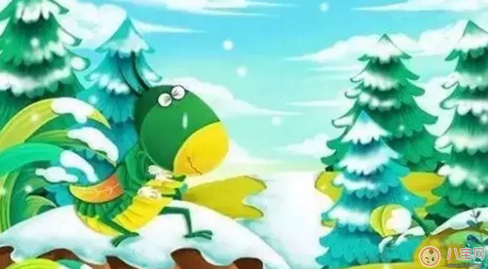 睡前寓言故事  螞蟻和蟈蟈