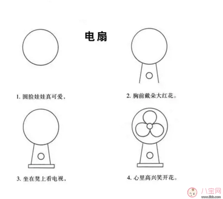 甜馨認(rèn)真畫簡筆畫 簡筆畫的入門畫法