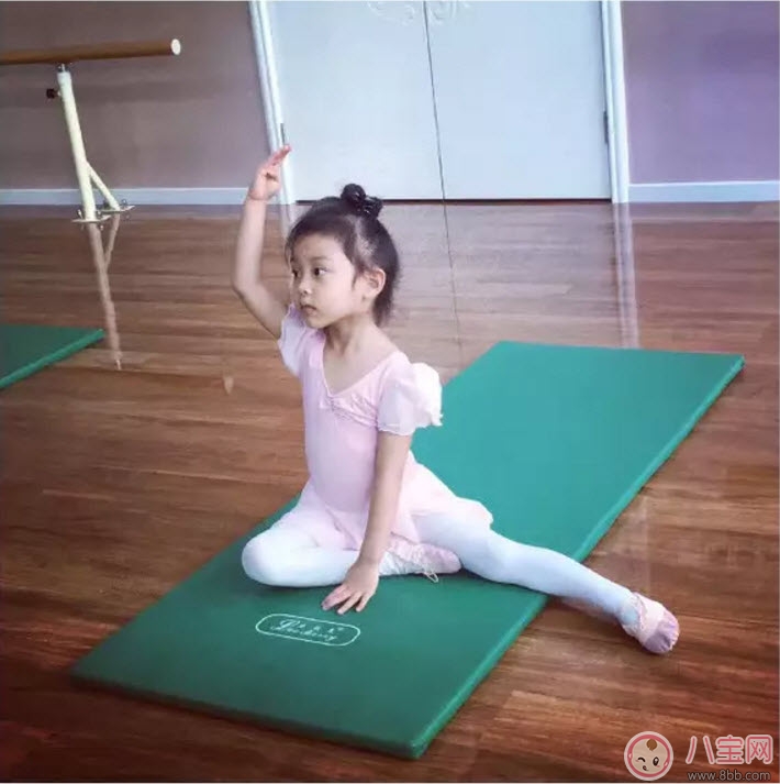 甜馨越來越美的原因 芭蕾舞蹈學習好處多