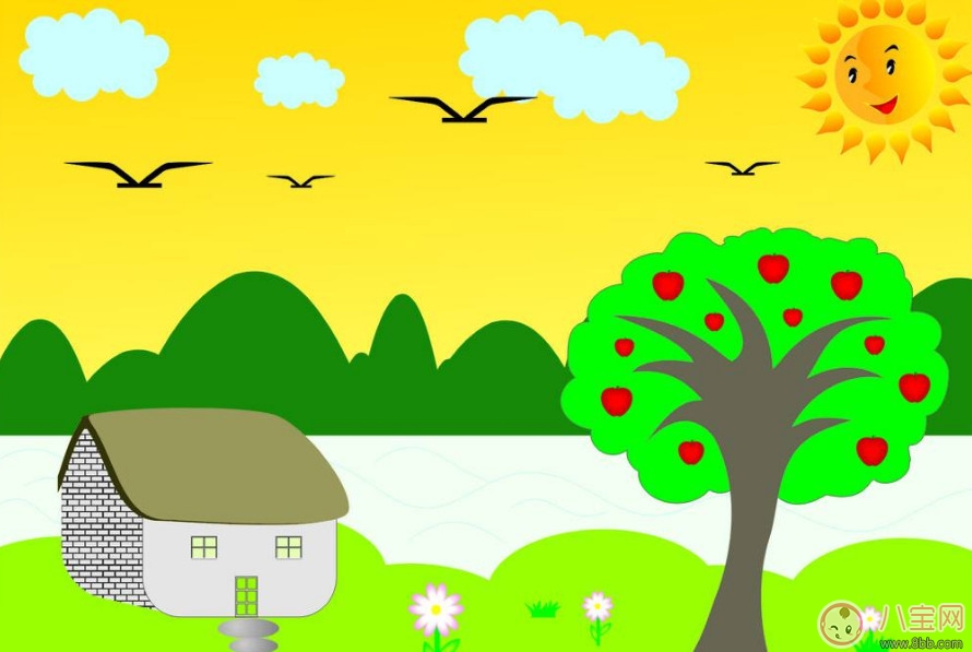 寶寶睡前胎教小故事 幸福的蘋果樹