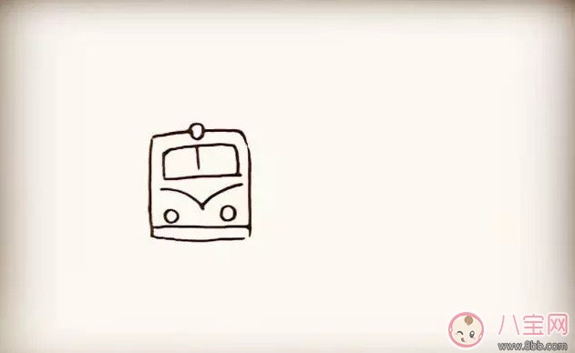 兒童簡筆畫 小火車簡筆畫