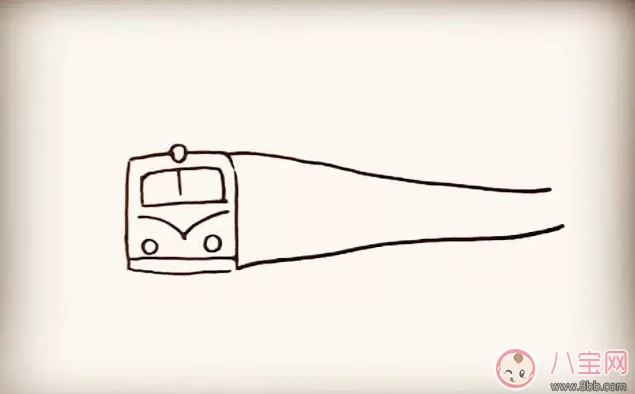 兒童簡筆畫 小火車簡筆畫