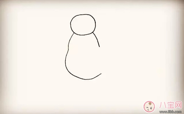 超能陸戰(zhàn)隊(duì)大白簡(jiǎn)筆畫 寶寶簡(jiǎn)筆畫