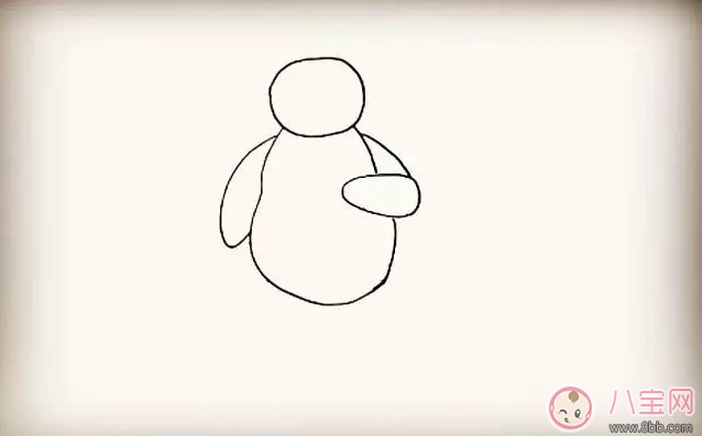超能陸戰(zhàn)隊(duì)大白簡(jiǎn)筆畫 寶寶簡(jiǎn)筆畫
