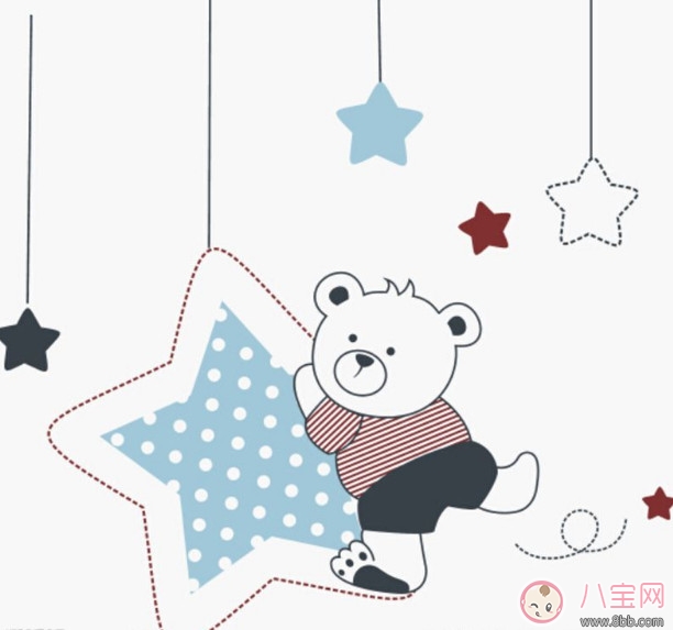 寶寶胎教小故事 小熊撈星星