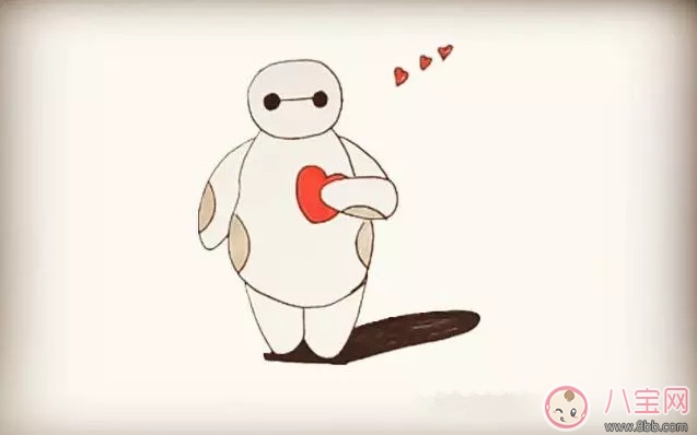 超能陸戰(zhàn)隊(duì)大白簡(jiǎn)筆畫 寶寶簡(jiǎn)筆畫