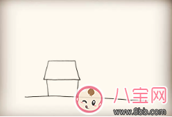 寶寶簡(jiǎn)筆畫(huà)彩虹屋  這樣畫(huà)景色系列彩虹屋